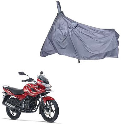 FKOK Waterproof Two Wheeler Cover for Bajaj(Discover 150 f, Silver)