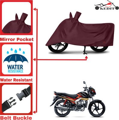 AASHTIK MART Two Wheeler Cover for Mahindra(Centuro, Maroon)