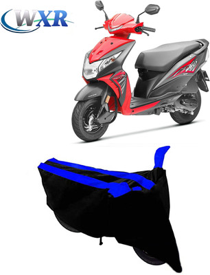 WXR Waterproof Two Wheeler Cover for Honda(Deo, Black, Blue)