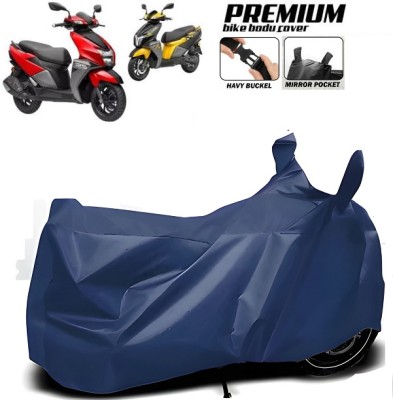 smwzxyu Waterproof Two Wheeler Cover for TVS(Blue)