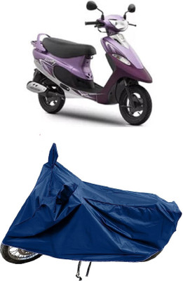 SPECTUS Two Wheeler Cover for TVS(Pep Plus, Blue)
