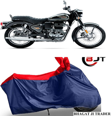 BHAGAT JI TRADER Waterproof Two Wheeler Cover for Royal Enfield(Bullet, Red)