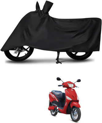 KEDIT Two Wheeler Cover for Hero(Electric Optima, Black)