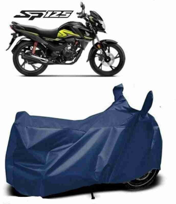 Mdstar Waterproof Two Wheeler Cover for Honda(SP 125, Blue)