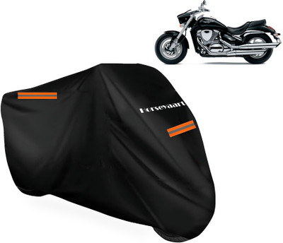 Horseyaart Waterproof Two Wheeler Cover for Suzuki(Intruder M800, Black)