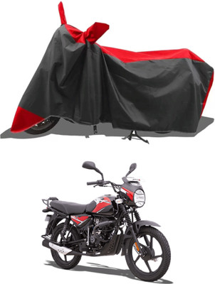 MMSSTAR Waterproof Two Wheeler Cover for Royal Enfield(Classic 350, Red, Black)