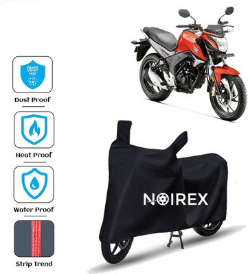 NOIREX Two Wheeler Cover for Honda(CB Hornet 160R, Black)