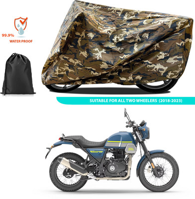 GOSHIV-car and bike accessories Waterproof Two Wheeler Cover for Royal Enfield(Yellow)