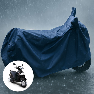 PAGORA Waterproof Two Wheeler Cover for Mahindra(Duro DZ, Blue, Blue)
