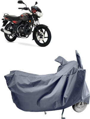 Amexride Two Wheeler Cover for Bajaj(Discover 125 DTS-i, Grey)