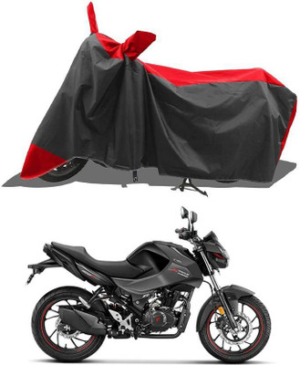 smwzxyu Waterproof Two Wheeler Cover for Hero(Xtreme, Black, Red)