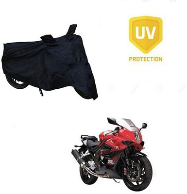 MMSSTAR Waterproof Two Wheeler Cover for Hyosung(GT650R, Black)
