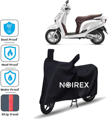 NOIREX Two Wheeler Cover for Honda(Aviator, Black)