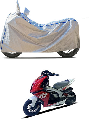 PAGORA Waterproof Two Wheeler Cover for TVS(Creon BS6, Silver)