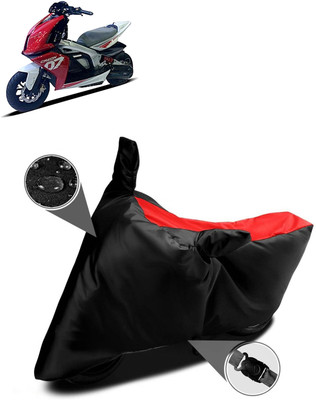 PAGORA Waterproof Two Wheeler Cover for TVS(Creon BS6, Red)
