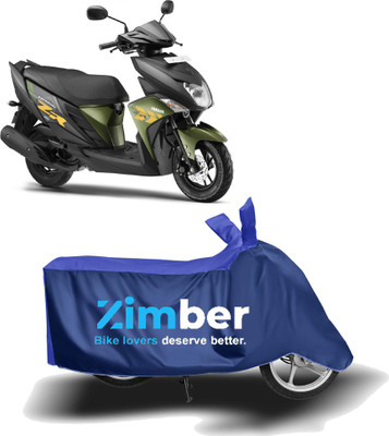 THE REAL ARV Two Wheeler Cover for Yamaha(Ray ZR, Blue, Blue)