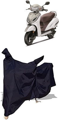 Amexride Two Wheeler Cover for Honda(Activa 5G, Black)