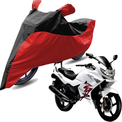 RiderShine Two Wheeler Cover for Hero(Karizma ZMR, Red, Black)