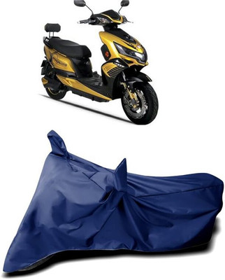 KEDIT Two Wheeler Cover for Okinawa(Praise, Blue)