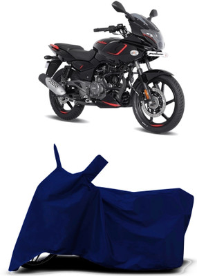 VESMEI Two Wheeler Cover for Bajaj(Pulsar 180F, Blue)