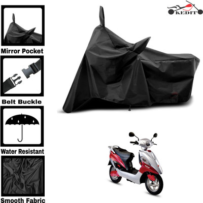 AASHTIK MART Two Wheeler Cover for Hero(Electric Maxi, Black)