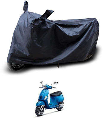 KEDIT Two Wheeler Cover for Vespa(Vespa SXL 125, Black)