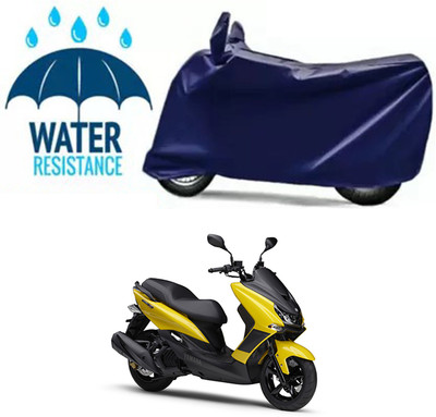 Furious3D Two Wheeler Cover for Yamaha(Majesty S 155 maxi BS6, Blue)