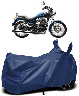 MADAFIYA Waterproof Two Wheeler Cover for Royal Enfield(Thunderbird 350, Blue)