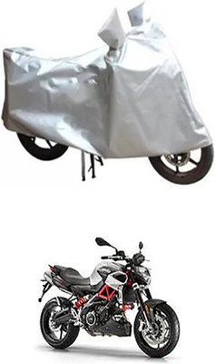 THE REAL ARV Waterproof Two Wheeler Cover for Aprilia(Silver)