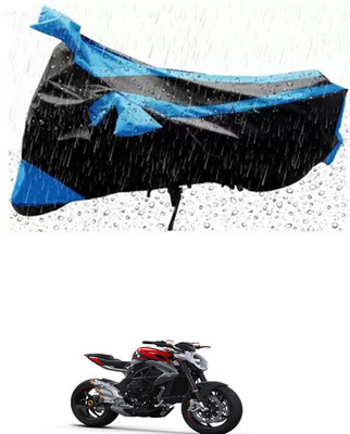 RONISH Waterproof Two Wheeler Cover for MV Agusta(Brutale, Blue)