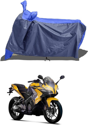 DeepShakshi AUTOMOTIVE Waterproof Two Wheeler Cover for Bajaj(Pulsar SS400 BS6, Orange)
