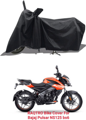 Mdstar Waterproof Two Wheeler Cover for Bajaj(Pulsar NS125 BS6, Black)