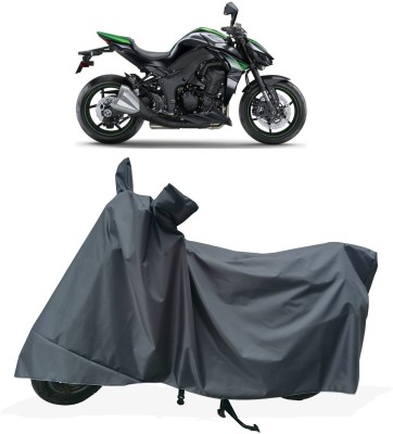 Tricway Two Wheeler Cover for Kawasaki(Z1000 BS6, Grey)