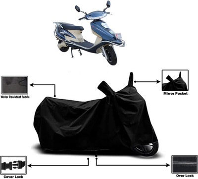 Amexride Two Wheeler Cover for Tunwal(Sport 63 60V, Black)
