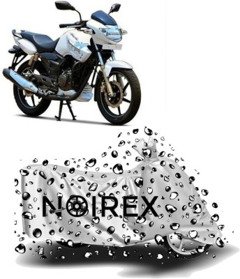 NOIREX Two Wheeler Cover for TVS(Apache RTR 180, Silver)