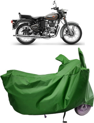 Amexride Two Wheeler Cover for Royal Enfield(Bullet 500, Maroon)