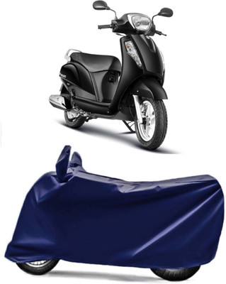 V VINTON Two Wheeler Cover for Suzuki(New Access 125, Blue)