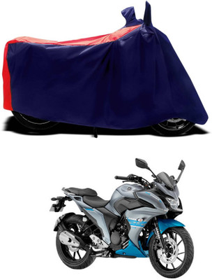 CODOKI Waterproof Two Wheeler Cover for Yamaha(Fazer 25 BS6, Red)