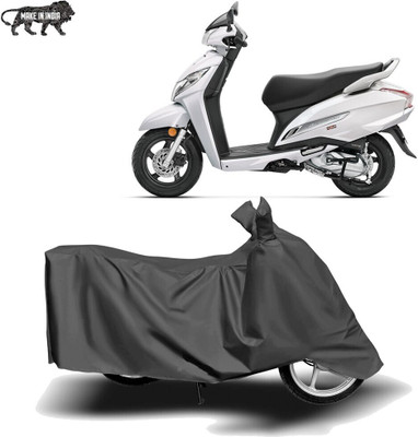 MOTOGENIX Two Wheeler Cover for Honda(Activa 125, Grey)