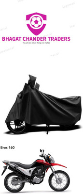 bhagat chander traders Waterproof Two Wheeler Cover for Honda(NXR 160, Black)