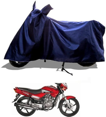 AASHTIK MART Two Wheeler Cover for Hero(Ambition, Blue)