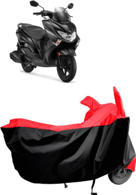 KEDIT Two Wheeler Cover for Suzuki(Burgman Street 125, Red)