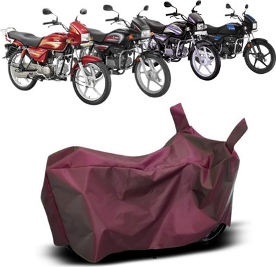 DeepShakshi AUTOMOTIVE Waterproof Two Wheeler Cover for Hero(Splendor, Maroon)