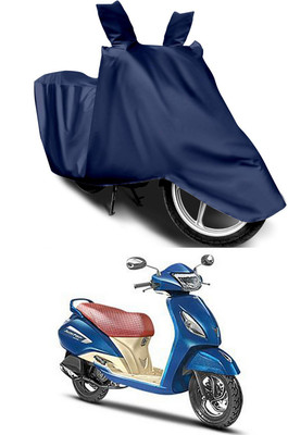 Furious3D Two Wheeler Cover for TVS(Jupiter Grande, Blue)