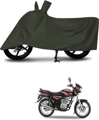aosis Waterproof Two Wheeler Cover for Bajaj(Discover, Green)