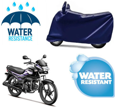 RTS COLLECTIONS Two Wheeler Cover for Hero(Splendor NXG, Blue)