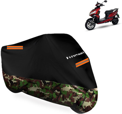 Horseyaart Waterproof Two Wheeler Cover for Okinawa(Raise BS6, Multicolor)