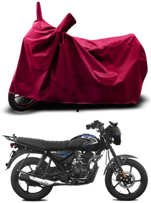 KEDIT Two Wheeler Cover for Bajaj(Maroon)