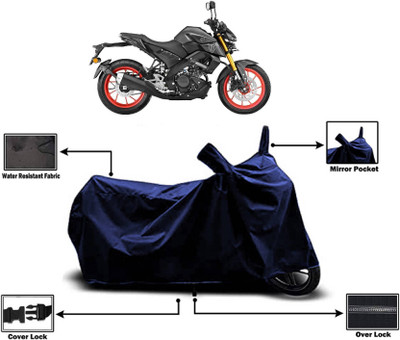 AASHTIK MART Two Wheeler Cover for Yamaha(MT 15, Blue)