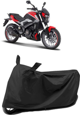 AASHTIK MART Two Wheeler Cover for Bajaj(Dominar 250, Black)